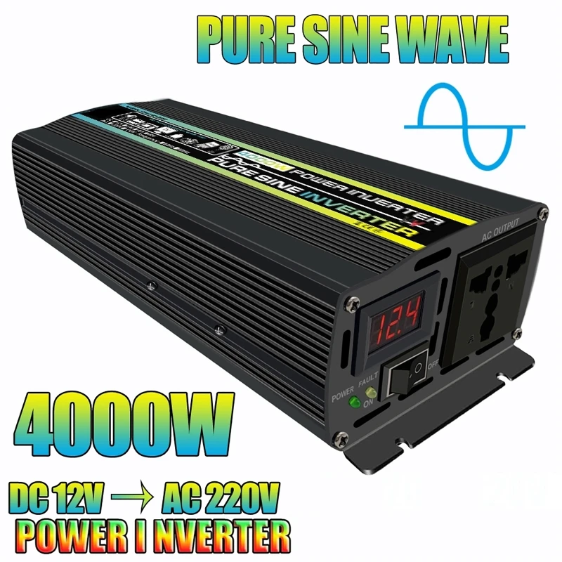 4000W Pure Sine Wave Car Inver - Ac Outdoor Power review and price