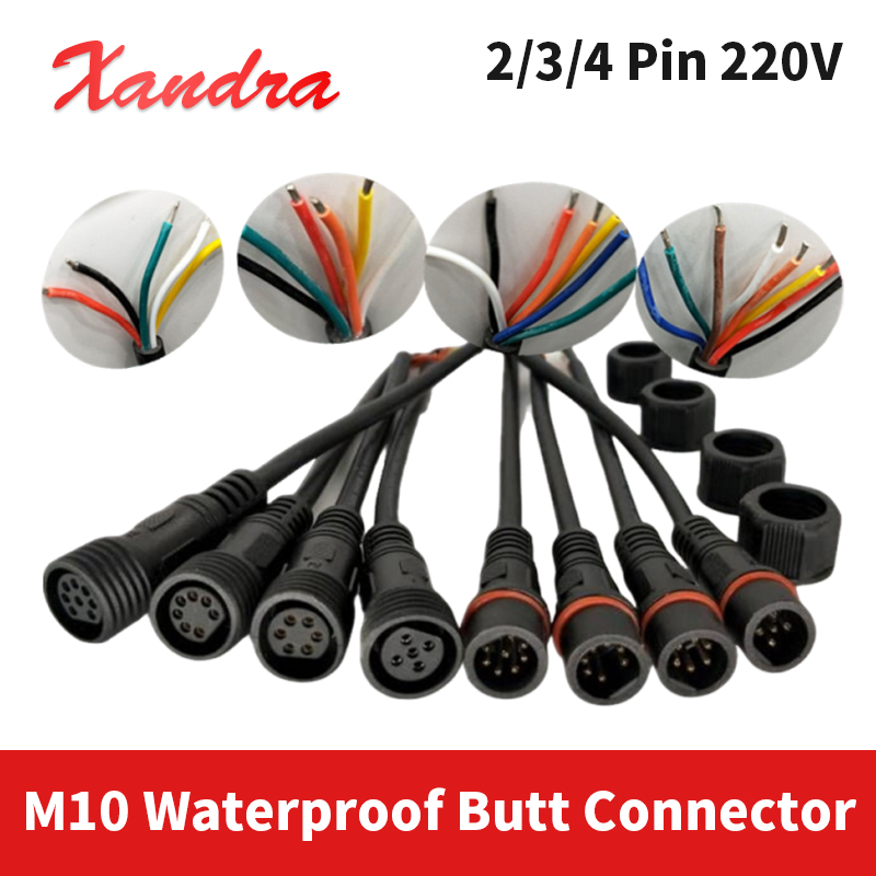 M10 Waterproof Connector 2Pin  - Outdoor Power Strip Weatherproof review and price