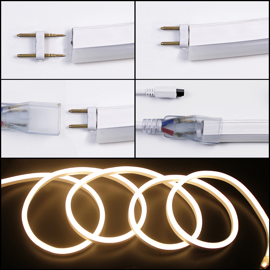 LED Neon Strip 220V 2835 120 L - Outdoor Power Strip Weatherproof review and price